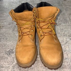 Timberland Women's Tan Combat Boots